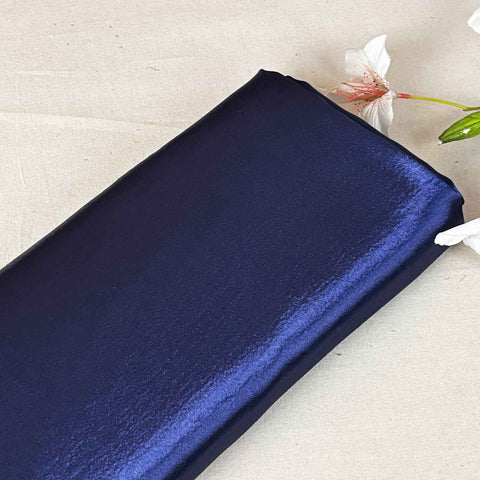 Royal Blue Soft Satin Fabric PDM-28542
