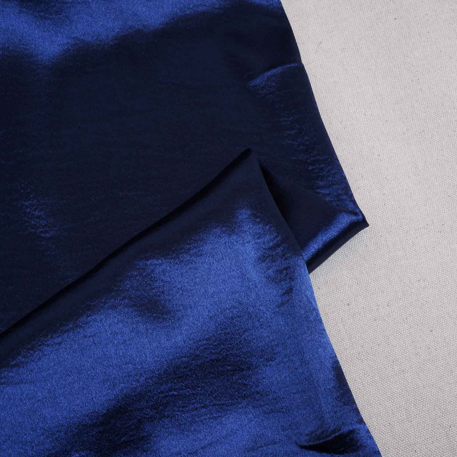Royal Blue Soft Satin Fabric PDM-28542 - TradeUNO