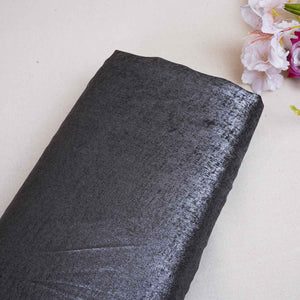 Silver Solid Sandwash Satin Fabric PDM-28545 - TradeUNO