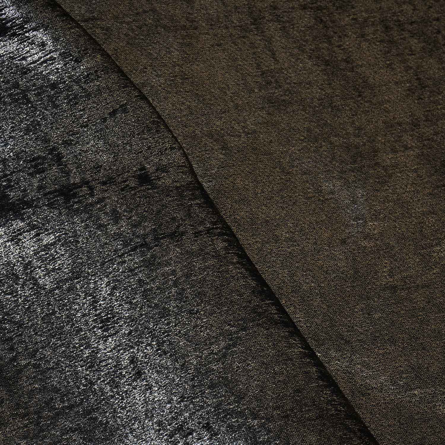 Dark Golden Solid Sandwash Satin Fabric PDM-28546 - TradeUNO