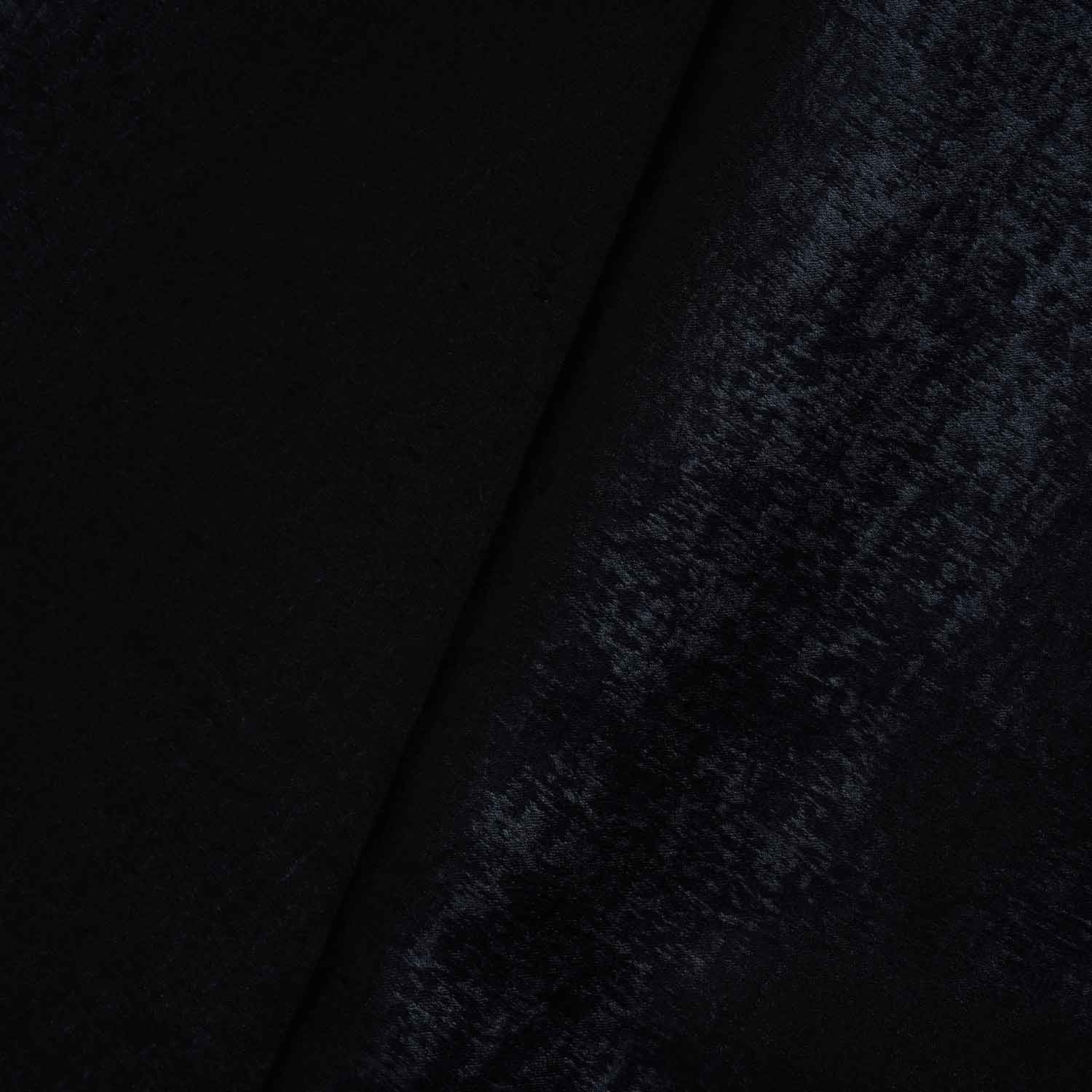 Black Solid Sandwash Satin Fabric PDM-28547 - TradeUNO