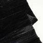 Black Solid Rebbit Fur Fabric SVP-28548