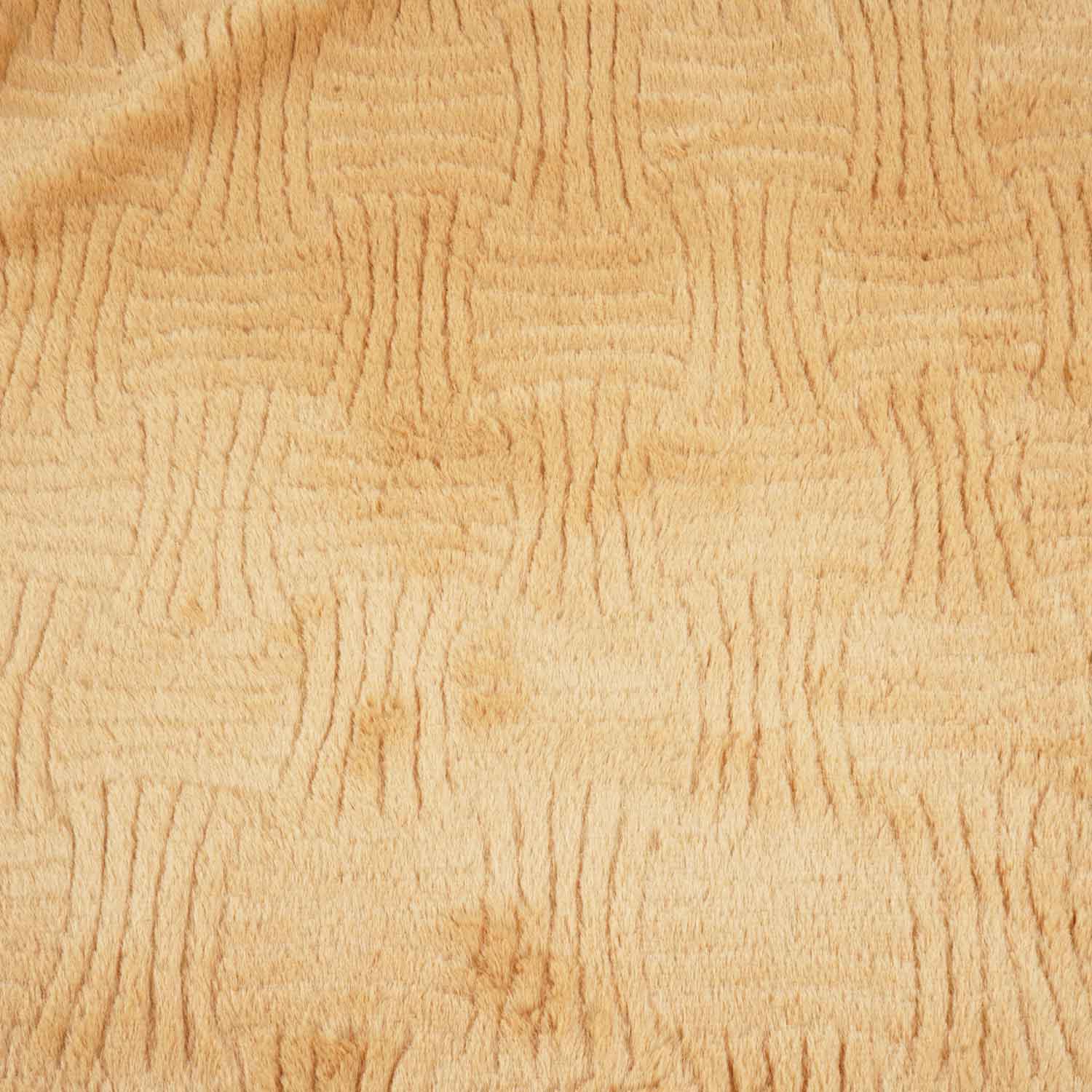 Cream Solid Rabbit Fur Fabric SVP-28551 - TradeUNO