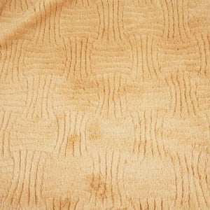 Cream Solid Rabbit Fur Fabric SVP-28551 - TradeUNO