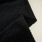 Black Solid Rebbit Fur Fabric SVP-28552