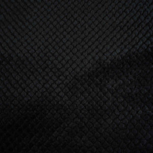 Black Solid Rabbit Fur Fabric SVP-28552 - TradeUNO