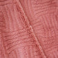 Peach Pink Solid Rebit Fur Fabric SVP-28555