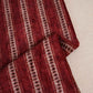 Light Maroon Strips Print Micro Velvet 9000 Fabric MF-28562
