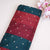 Maroon With Multicolor stripes embroidery Crepe Fabric MF-28586