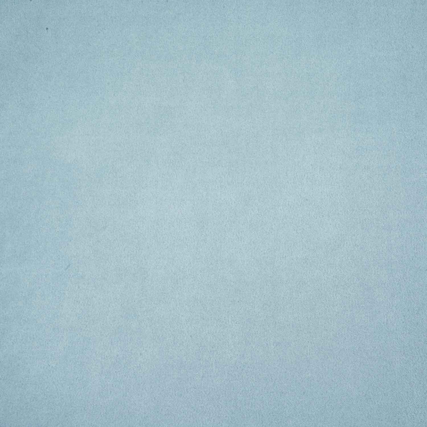 Powder Blue Solid Suede Fabric PDM-28593 - TradeUNO