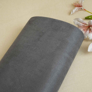 Grey Solid Suede Fabric PDM-28597 - TradeUNO