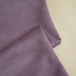 Purple Solid Suede Fabric PDM-28598 - TradeUNO