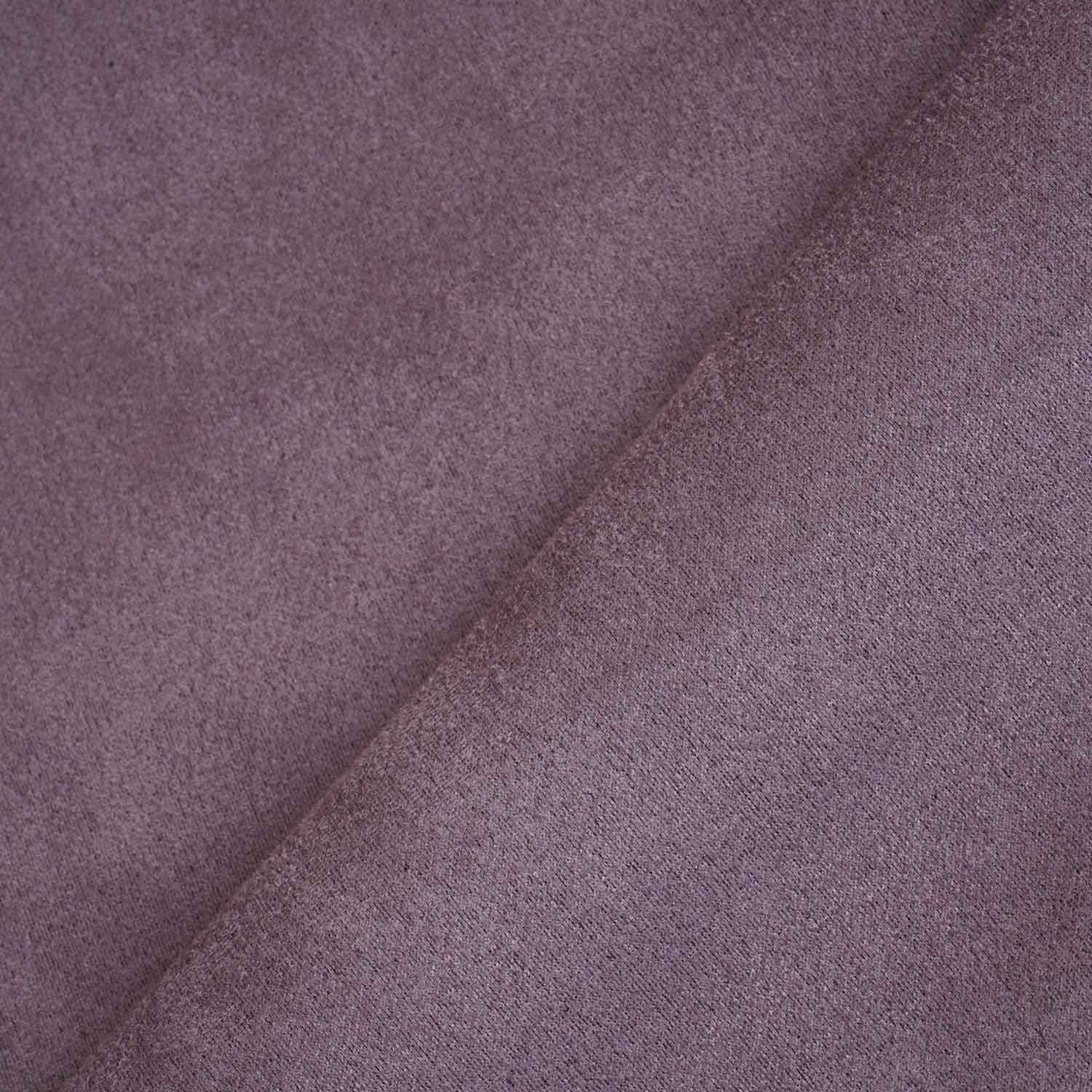 Purple Solid Suede Fabric PDM-28598 - TradeUNO