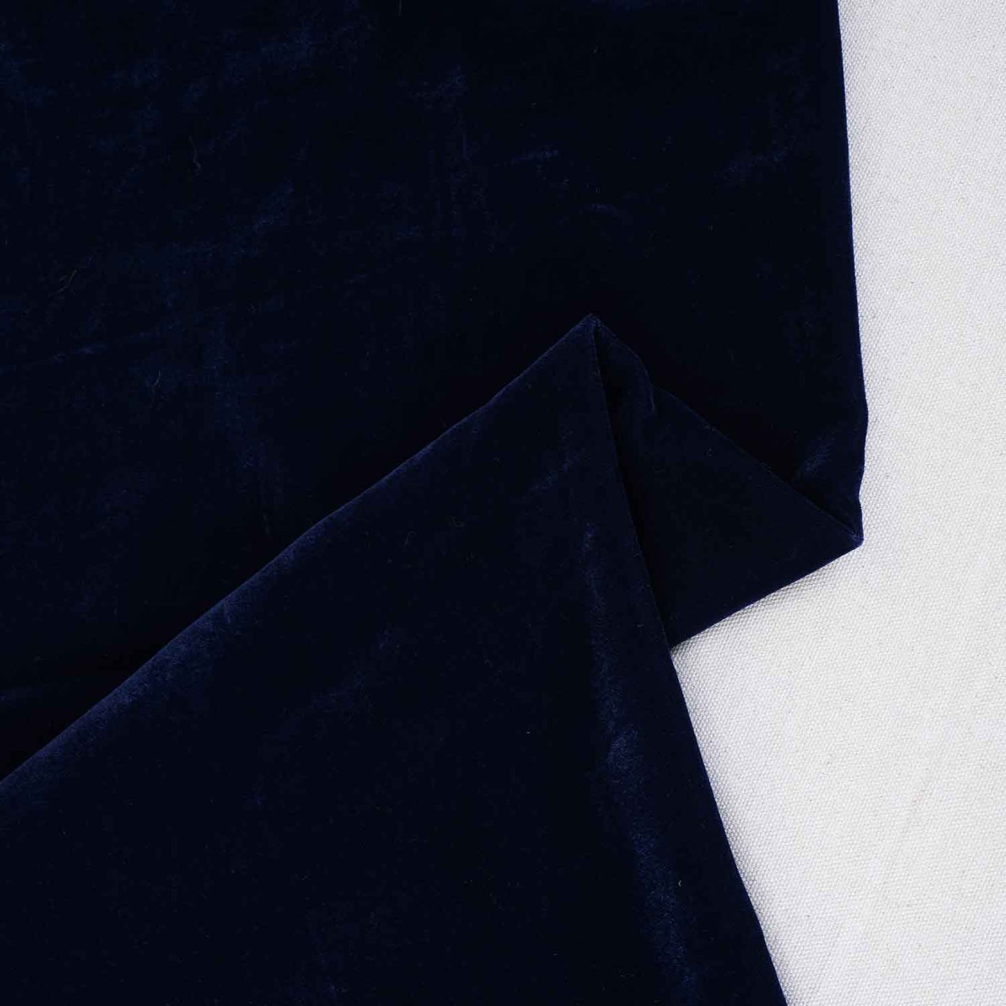 Teal Blue Border Work Zari embroidery Velvet Fabric JD-28604