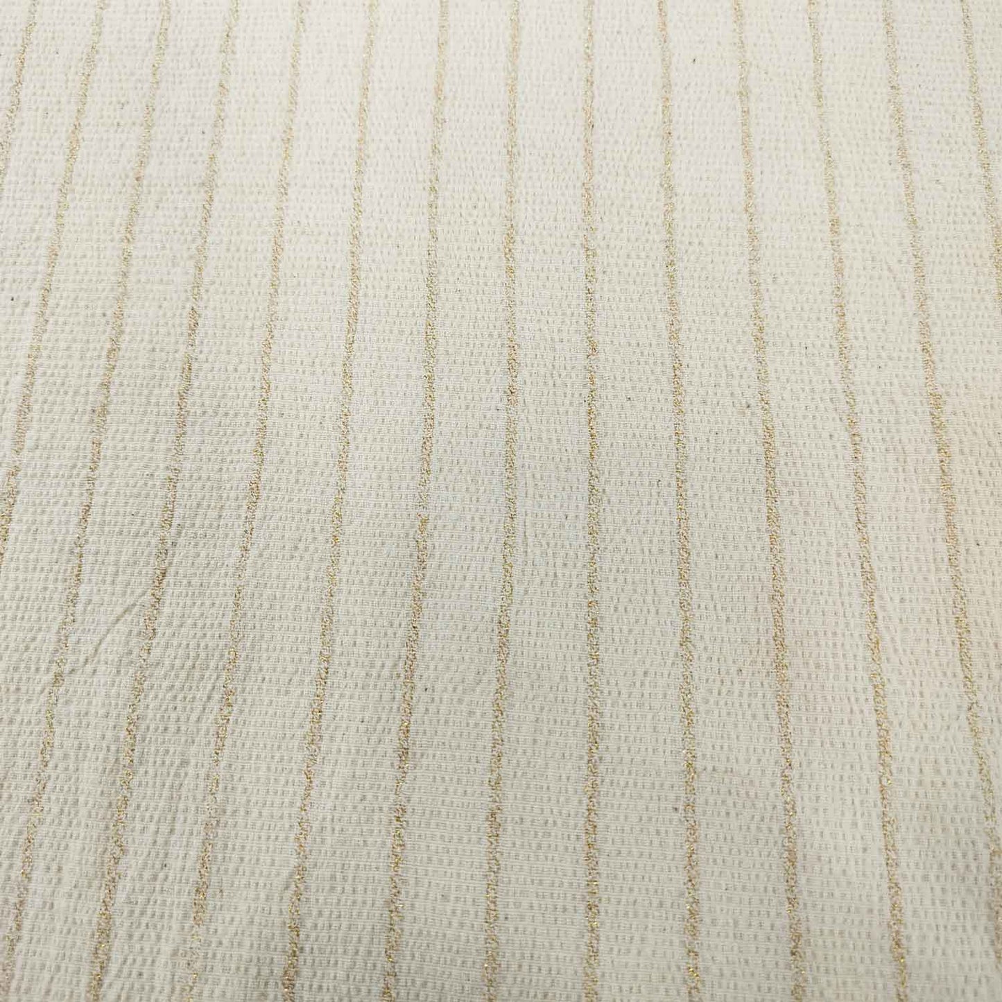 Cream Lurex Tapestry Fabric Tapestry Fabric TU-6116