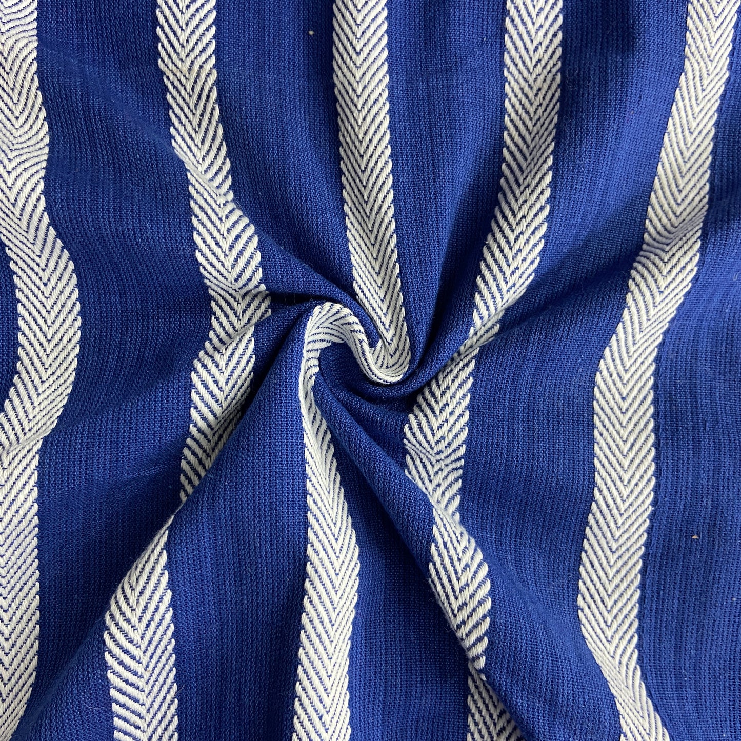 Blue Tapestry Fabric