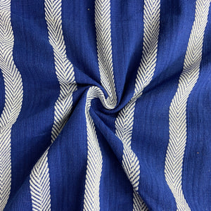 Blue Tapestry Fabric