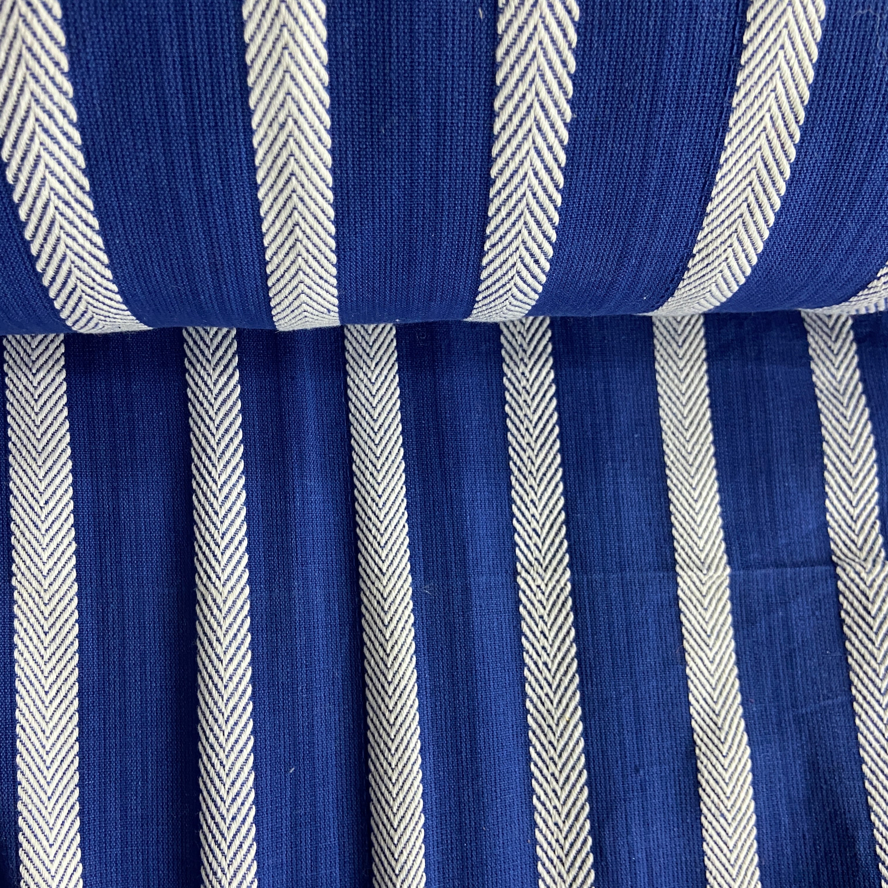 Blue Tapestry Fabric