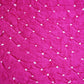Pink Bandhani Print Modal Silk Fabric SC-28614