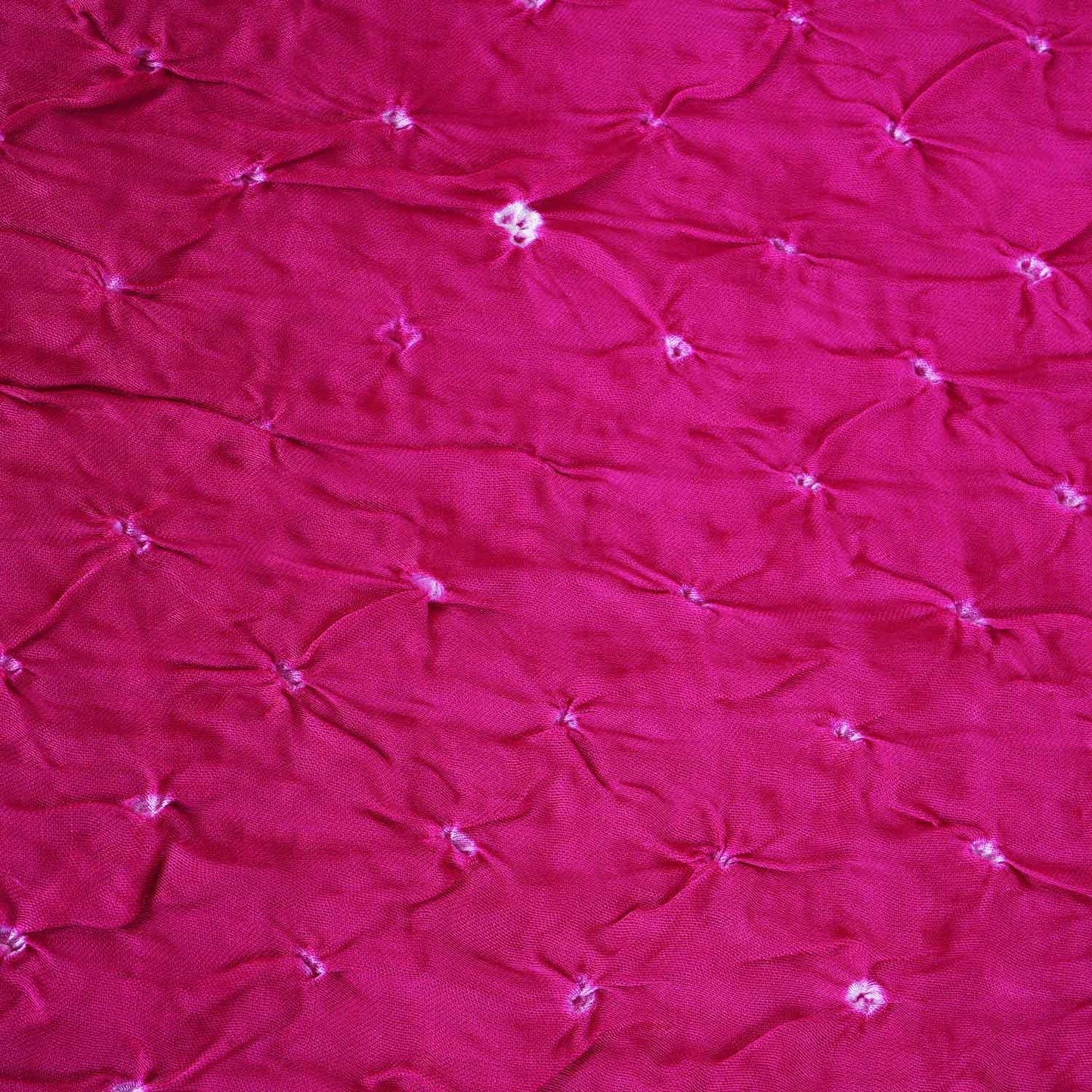 Magenta Bandhani Print Modal Silk Fabric SC-28615