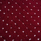 Maroon Bandhani Print Modal Silk Fabric SC-28617