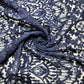 Violet Foloral print Crochet Fabric TU-6302