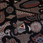 Black Ajrakh Print Mashru Silk Fabric EEG-28635