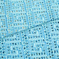 Blue Schiffli Embroidery Cotton TU-6438