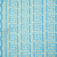 Blue Schiffli Embroidery Cotton TU-6438