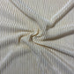 Cream Knitted Satin Fabric
