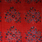 Red Ajrakh Print Mashru Silk Fabric EEG-28654