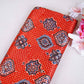 Red Ajrakh Print Mashru Silk Fabric EEG-28655