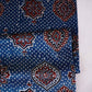 Teal Blue Ajrakh Print Mashru Silk Fabric EEG-28661
