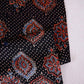 Black Ajrakh Print Mashru Silk Fabric EEG-28665