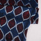 Blue Floral Print Modal Satin Fabric EEG-28677