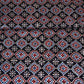 Black Ajrakh Print Modal Satin Fabric EEG-28680