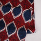 Red Ajrakh Print Modal Satin Fabric EEG-28683