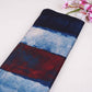 Blue with Multicolour Abstract Print Modal Satin Fabric EEG-28684