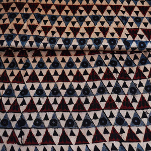 Black Geometrical Print Modal Satin Fabric EEG-28685 - TradeUNO
