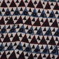 Black Geometrical Print Modal Satin Fabric EEG-28685