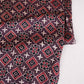 Brown Gromatrical Print Modal Satin Fabric EEG-28686