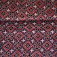 Brown Gromatrical Print Modal Satin Fabric EEG-28686