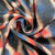 Black Blue Jacquard Cotton Fabric