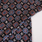 Black Geometrical Print Modal Satin Fabric EEG-28687 - TradeUNO