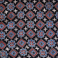 Black Geometrical Print Modal Satin Fabric EEG-28687 - TradeUNO