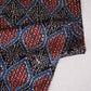 Black Ajrakh Print Modal Satin Fabric EEG-28688