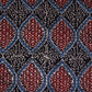 Black Ajrakh Print Modal Satin Fabric EEG-28688
