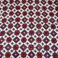 Beige Geometrical Print Modal Satin Fabric EEG-28689