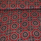 Brown Ajrakh Print Modal Satin Fabric EEG-28694