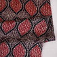 Black Abstract Print Modal Satin Fabric EEG-28696